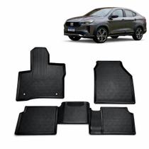 Tapete Bordas Elevadas Bandeja Compativel Fastback 2022 5peças Tapete Bordas Elevadas Bandeja Compativel Fastback 2022 5peças