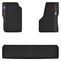 Tapete Borracha 3 Peças Borracha Hitto Ford F250 Dupla 2000