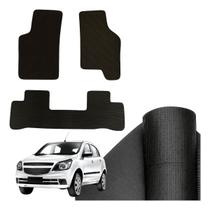 Tapete Borracha Agile 2009 A 2014 Antiderrapante Sob Medida