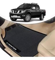 Tapete Borracha Automotivo Preto Nissan Frontier 4 Peças