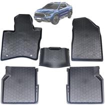 Tapete Borracha Bandeja Compativel Fiat Toro Todos