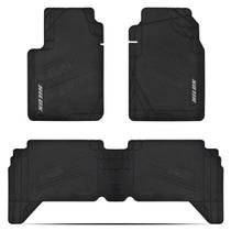 Tapete Borracha Carro Preto Manual Hilux Cabine Dupla 2019