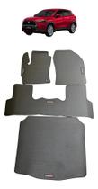 Tapete Borracha Corolla Cross C/tras Inteiriço E Porta Malas Preto