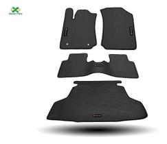 Tapete Borracha Cronos Com Traseiro Interiço E Porta-Malas Tapete Borracha Cronos Com Traseiro Interiço E Porta-Malas