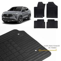 Tapete Borracha Fiat Fastback 2022 em diante 4 Peças