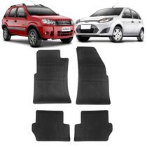 Tapete Borracha Ford Fiesta 03-14 Ecosport 03-11 4 Peças
