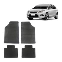 Tapete Borracha Ford Focus 2001 até 2016 Preto 4 Peças