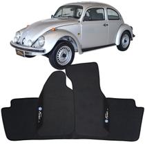 Tapete Borracha Fusca 1951 à 1996 Preto Pvc Logo Bordado Jogo 3 Peças Ecotap W5999 Automotivo Wave Tapete Borracha Fusca 1951 à 1996 Preto Pvc Logo Bordado Jogo 3 Peças Ecotap W5999 Automotivo Wave