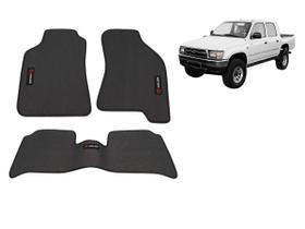 Tapete Borracha Hilux 1998 Até 2004 Com Traseiro Interiço