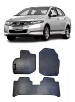 Tapete Borracha Honda City Com Bordado Ano 2009 Até 2017 - 800.543 Tapete Borracha Honda City Com Bordado Ano 2009 Até 2017 - 800.543