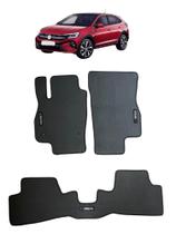 Tapete Borracha Nivus Com Traseiro Inteiriço