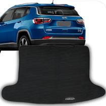 Tapete Borracha Porta malas Compass 2016 a 2025 Traseiro Inteiriço Premium Luxo Sob Medida Tapete Borracha Porta malas Compass 2016 a 2025 Traseiro Inteiriço Premium Luxo Sob Medida