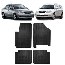 Tapete Borracha Toyota Corolla/ Corolla Fielder 2002-2008 Tapete Borracha Toyota Corolla/ Corolla Fielder 2002-2008
