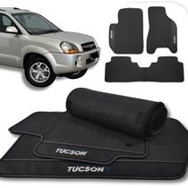 Tapete Borracha Tucson 2004 2005 2006 a 2016 2017 Com Traseiro Inteiriço 3 Peças