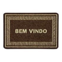 Tapete boucle bem vindo 0,40 x 0,60