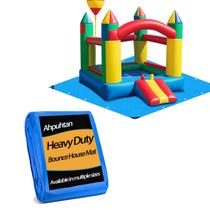 Tapete Bounce House Ahpuhtan 248 x 248 cm para segurança inflável