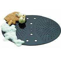 Tapete Box Banheiro 42x53cm Antiderrapante Ventosa Hidro Preto Tapete Box Banheiro 42x53cm Antiderrapante Ventosa Hidro Preto