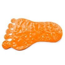 Tapete Box Banheiro Antiderrapante Vizapi Pé 43X75Cm Laranja Tapete Box Banheiro Antiderrapante Vizapi Pé 43X75Cm Laranja