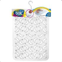 Tapete Box Banheiro Ventosas Antiderrapante Mosaico Cristal