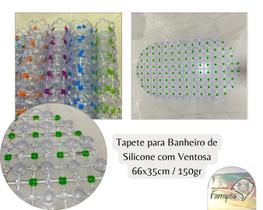 Tapete Box Com Ventosa Banheiro Antiderrapante Box Chuveiro