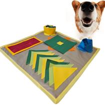 Tapete brinquedo para cães e gatos interativo para gastar energia