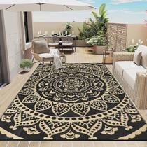 Tapete Bsmathom Outdoor Impermeável 183x274 cm Reversível Tapete Bsmathom Outdoor Impermeável 183x274 cm Reversível