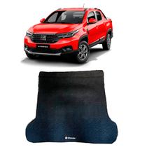 Tapete Caçamba Fiat Strada Cabine Dupla 2021 22 Pvc Borracha