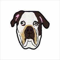 Tapete cachorro bull dog, tapete de pets decorção. tapetes de coleção