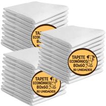 Tapete Cachorro Economico 80x60 50un - Kit com 150 pacotes Tapete Cachorro Economico 80x60 50un - Kit com 150 pacotes