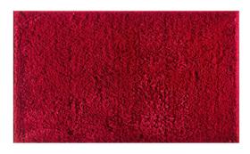 Tapete capacho 0,50 por 0,80 tapetinho silky pelo curto macio quarto sala recepção entrada de porta-sl05-rubi