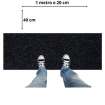 Tapete capacho 1.20 metro x 40 cm vinil Primeira linha