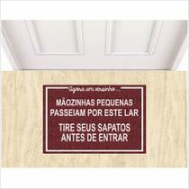 Tapete capacho agora um versinho, tapetes para porta e decoração.