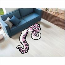 Tapete Capacho Animalia Polvo Tentáculos No formato 80X60 cm