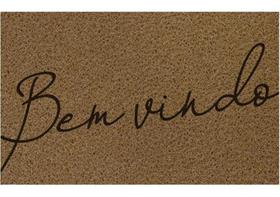Tapete Capacho Antiderrapante 40x60 Vinil Bem Vindo Kapazi