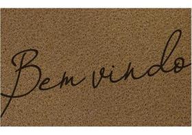 Tapete Capacho Antiderrapante 40x60 Vinil Bem Vindo Kapazi