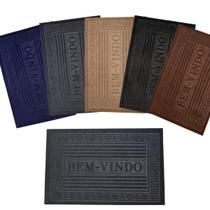 Tapete Capacho Antiderrapante Entrada Bem Vindo Porta Cores Tapete Capacho Antiderrapante Entrada Bem Vindo Porta Cores