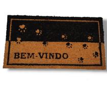 Tapete Capacho Antiderrapante Fundo Emborrachado Tapete Sala 60CMx33CMx15MM