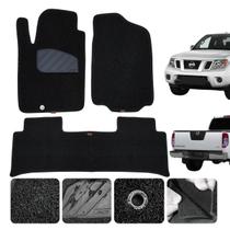 Tapete Capacho Automotivo carro Frontier S Se Xe 2008 09 10 11 12 a 2016 S Se Xe Cor Preta Lindo