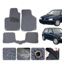 Tapete Capacho Automotivo Golf Comfortline 2002 03 04 a 10 11 Impermeável Personalizado Cor Cinza