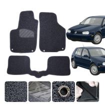 Tapete Capacho Automotivo Golf Comfortline 2002 03 04 a 10 11 Impermeável Personalizado Cor Grafite