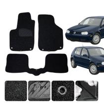 Tapete Capacho Automotivo Golf Comfortline 2002 03 04 a 10 11 Impermeável Personalizado Cor Preta