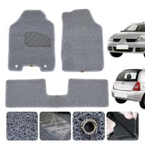 Tapete capacho automotivo para Clio 2012 2013 14 15 2016 Linha Premium Sob Medida Cor Cinza Sem odor Lindo Tapete capacho automotivo para Clio 2012 2013 14 15 2016 Linha Premium Sob Medida Cor Cinza Sem odor Lindo