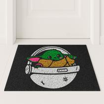 Tapete Capacho Baby Yoda 60x40 Mandalorian Casa Entrada Lar
