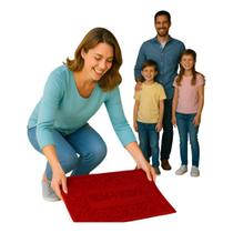 Tapete Capacho Bem-vindo 37x57cm Pvc Poliéster Sortido Tapete Capacho Bem-vindo 37x57cm Pvc Poliéster Sortido