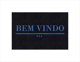 Tapete Capacho Bem Vindo 60X40 (ul) Tapete Capacho Bem Vindo 60X40 (ul)
