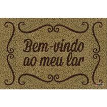 Tapete Capacho Bem Vindo Ao Meu Lar 60X40