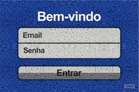 Tapete Capacho Bem-Vindo Email 60X40