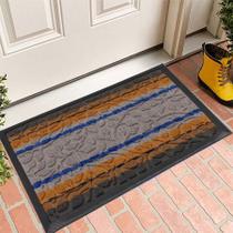 Tapete Capacho Bem Vindo Porta Entrada Colorido Antiderrapante Vinil 40x60