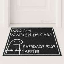 Tapete Capacho Bento Cake 60x40 Nao Tem Ninguem Casa Entrada