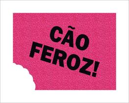 Tapete Capacho Cão Feroz Tapete Capacho Cão Feroz